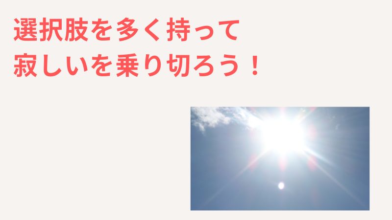 一人っ子は寂しい！コミュニティの知識とサービスで乗り切ろう！